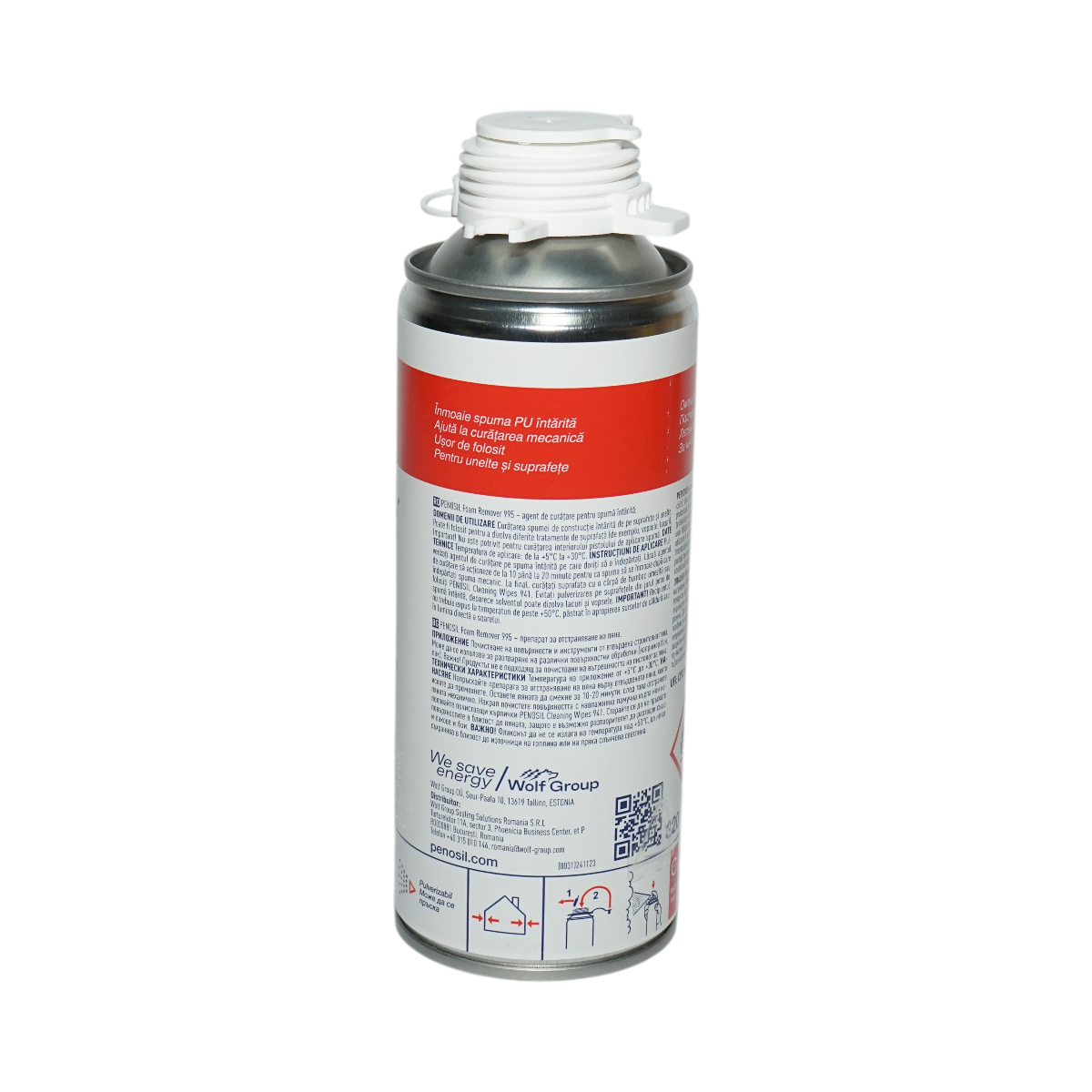 Rimuovi schiuma poliuretanica indurita 320 ml – Penosil Foam Remover 995 - immagine 2