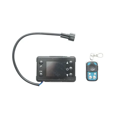 RISCALDATORE D’ARIA RISCALDATORI DA PARCHEGGIO PER L'AUTO RISCALDATORE PER AUTO 12V, 2KW, display LCD, con telecomando e candela Kyocera - immagine 3