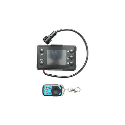 RISCALDATORE D’ARIA RISCALDATORI DA PARCHEGGIO PER L'AUTO RISCALDATORE PER AUTO Riscaldatore stazionario, silenzioso 12-24V, 5KW, display LCD, con telecomando - immagine 3