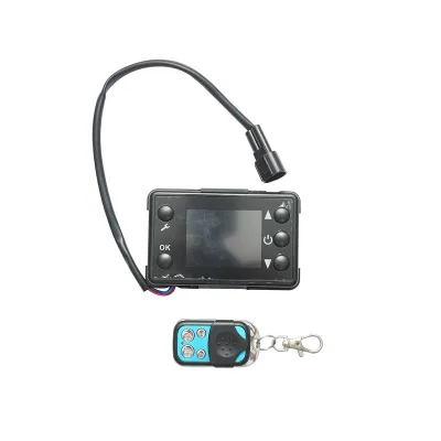 RISCALDATORE D’ARIA RISCALDATORI DA PARCHEGGIO PER L'AUTO RISCALDATORE PER AUTO, RISCALDATORE STAZIONARIO PORTATILE 12-24V, 5KW, display LCD, con telecomando - immagine 3