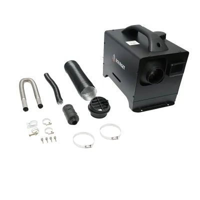 Riscaldatore fisso, sirocco 12-24V, 5KW con telecomando e display LCD Bourget - immagine 2