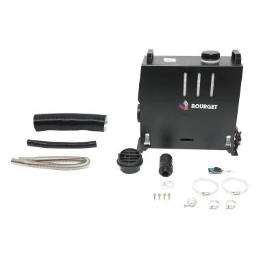 Riscaldatore stazionario, sirocco 12-24V, 5KW con display LCD e telecomando Bourget - immagine 2