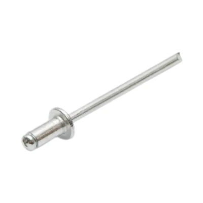 Rivetti in alluminio 3,2x6 mm, 50 pezzi/set Crownman. - immagine 4