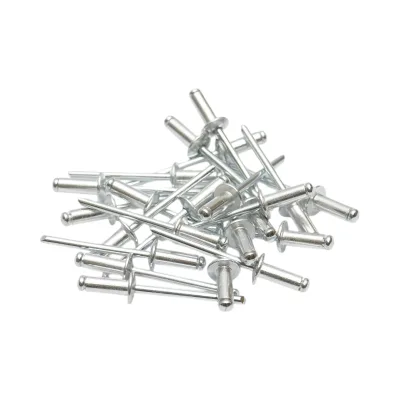 Rivetti in alluminio 4x10 mm, 50 pezzi/set Crownman - immagine 2