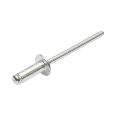 Rivetti in alluminio 4x10 mm, 50 pezzi/set Crownman - immagine 4