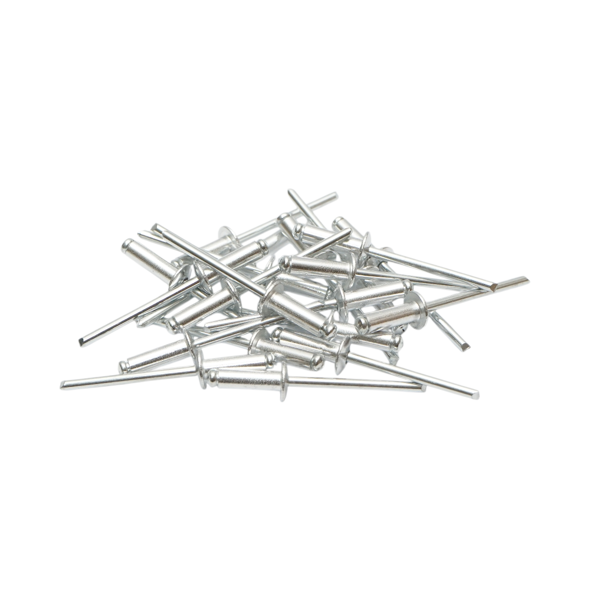 Rivetti in alluminio 4x12 mm, 50 pezzi/set Crownman - immagine 2