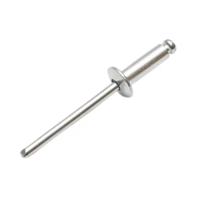 Rivetti in alluminio 4x12 mm, 50 pezzi/set Crownman - immagine 3