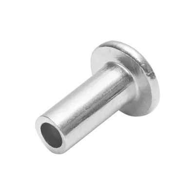 Rivetto cavo in alluminio 11x4, diametro testa 8mm - immagine 3