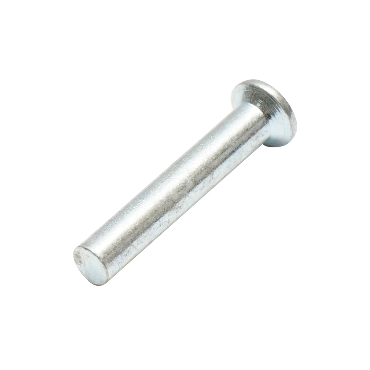 Rivetto in acciaio massiccio 30,5x4,8, diametro testa 8,5 mm - immagine 2