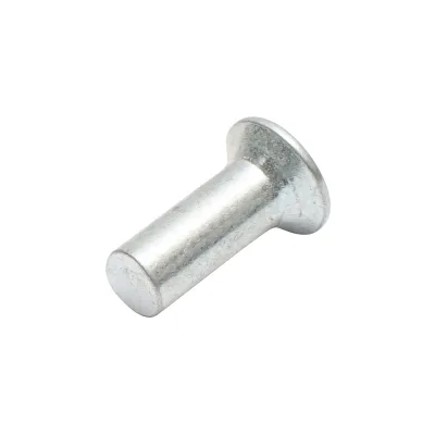 Rivetto in acciaio pieno 16,5x5,8, diametro testa 10,4mm - immagine 2