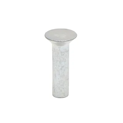 Rivetto in acciaio pieno 30x7,8, diametro testa 15mm