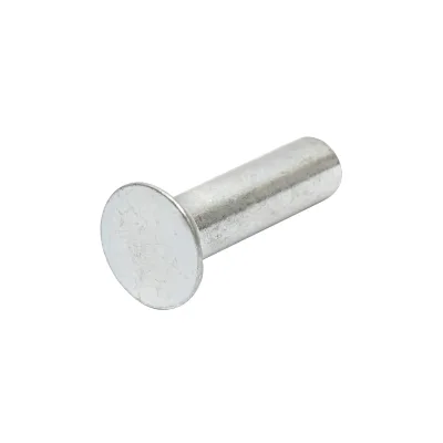 Rivetto in acciaio pieno 30x7,8, diametro testa 15mm - immagine 3