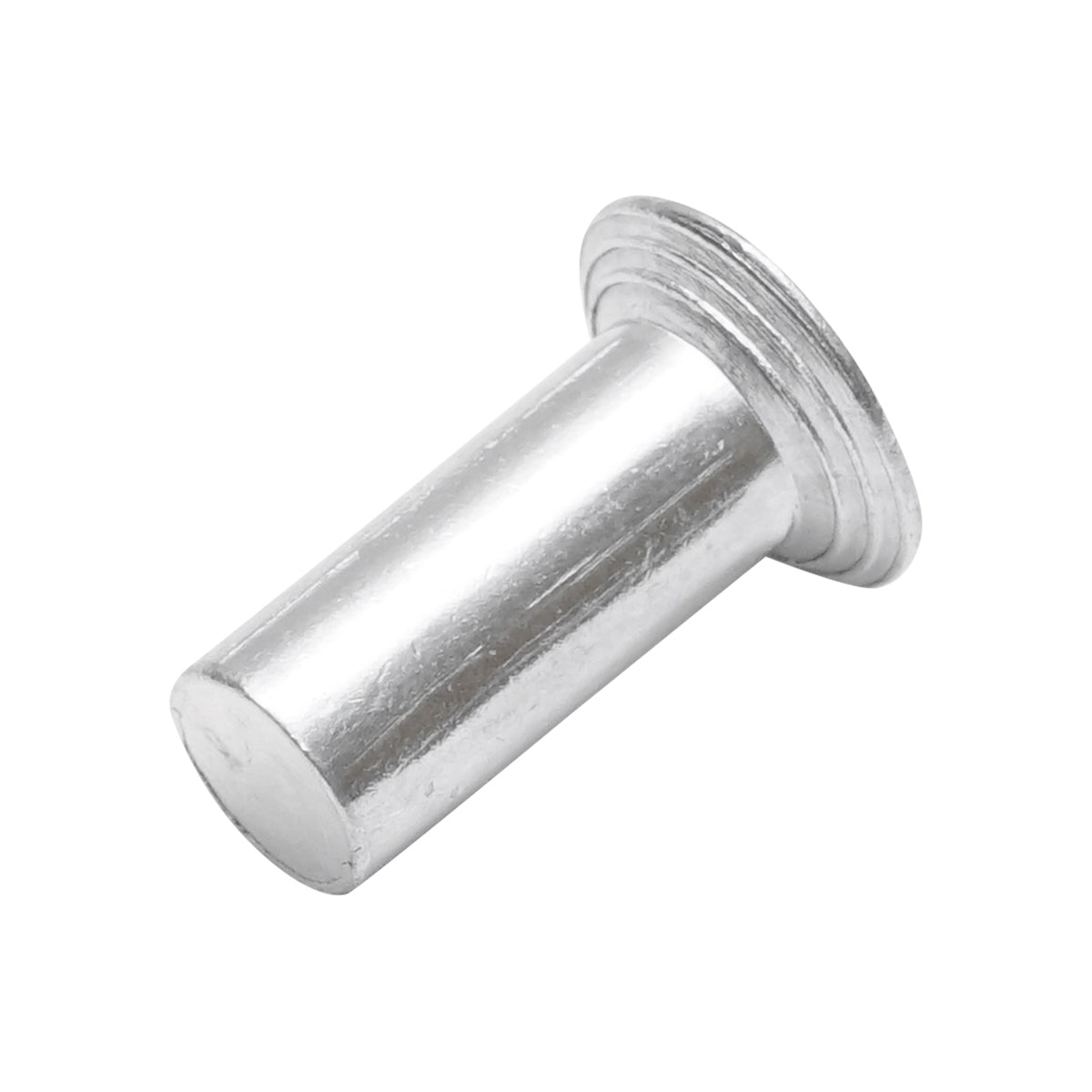Rivetto in alluminio massiccio 24,6x10, diametro testa 18 mm - immagine 3