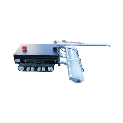 Robot per la pulizia di pannelli solari fotovoltaici 24V, 380W con telecomando, batteria al litio 2x26Ah, larghezza spazzola 1100mm - immagine 5