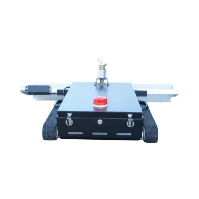 Robot per la pulizia di pannelli solari fotovoltaici 24V, 380W con telecomando, batteria al litio 2x26Ah, larghezza spazzola 1100mm - immagine 3