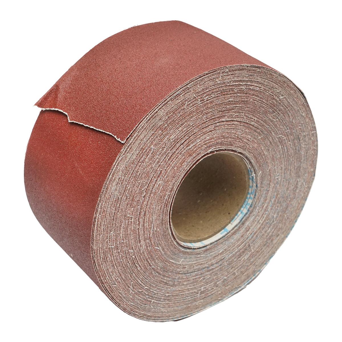 Rotolo di Carta Abrasiva P150, 100 mm x 50 m, Granulometria P150 - immagine 2