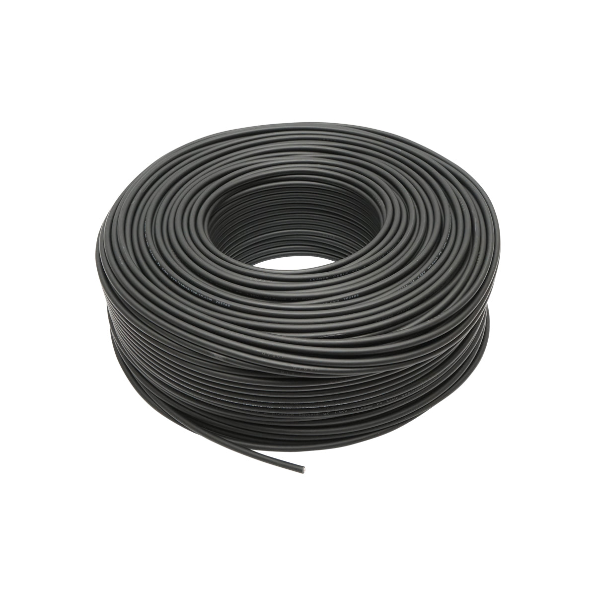 Rotolo di cavo per pannello solare 4mmx200m nero 1,5KV, H1Z2Z2-K Leader
