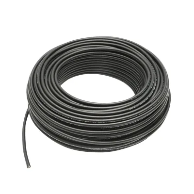 Rotolo di cavo per pannello solare 4mmx50m nero 1,5KV, H1Z2Z2-K Leader