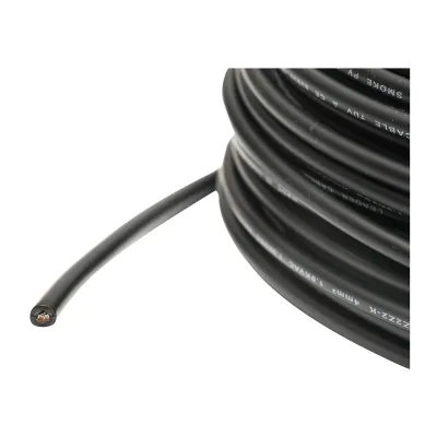 Rotolo di cavo per pannello solare 4mmx50m nero 1,5KV, H1Z2Z2-K Leader - immagine 3