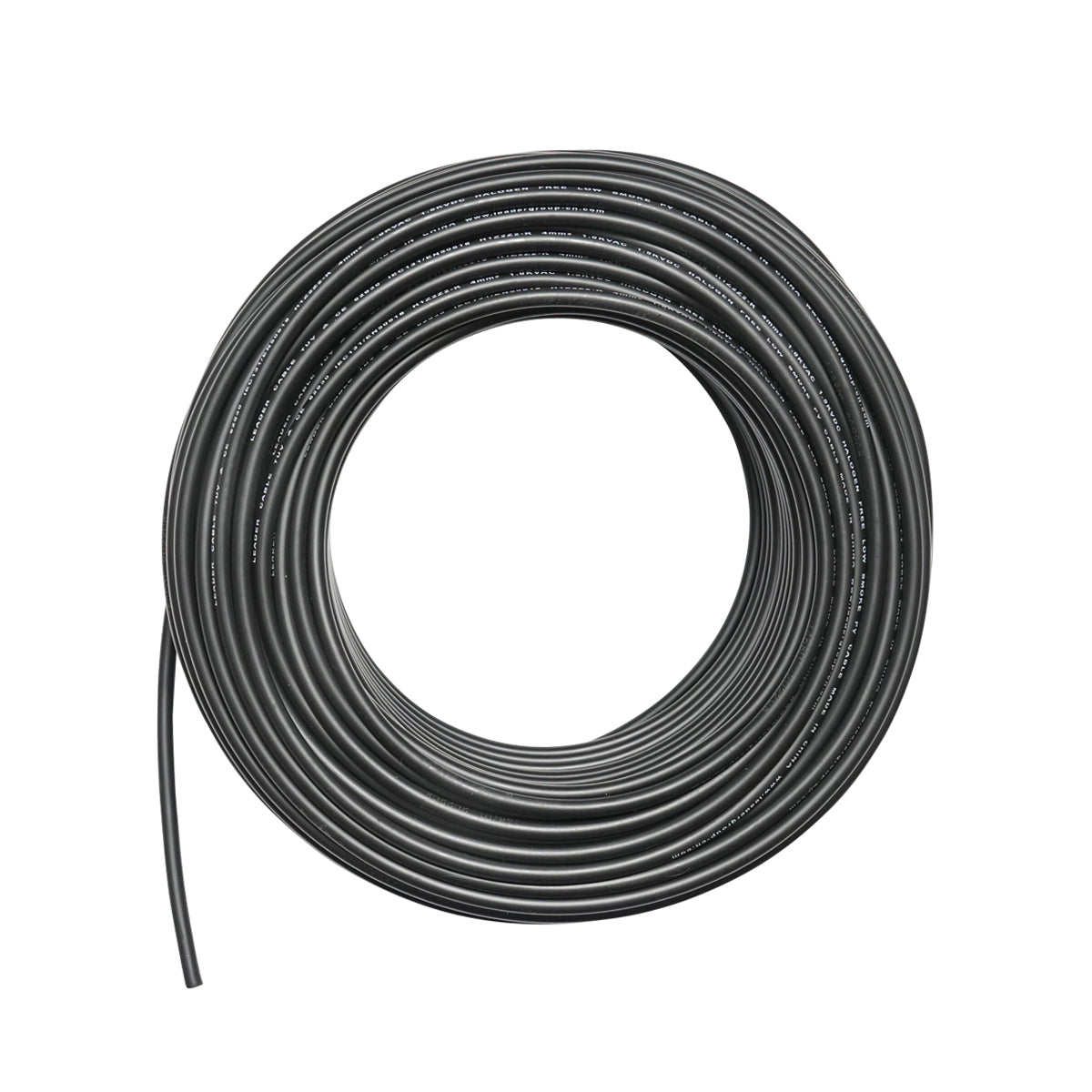 Rotolo di cavo per pannello solare 4mmx50m nero 1,5KV, H1Z2Z2-K Leader - immagine 2