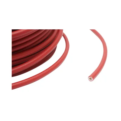 Rotolo di cavo per pannello solare 6mmx30m rosso 1,5 KV, H1Z2Z2-K Leader - immagine 3