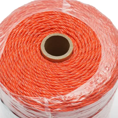 Rotolo di filo arancione da 2 mm, 3x0,15 mm in acciaio inox SS, 15 Ohm/m, recinzione elettrica da 500 m Breckner Germany - immagine 3