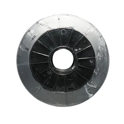 Rotolo di filo elastico nero e bianco fi 7mm, 3x0.3mm acciaio inox SS, 4.5 Ohm/m recinzione elettrica 25m Breckner Germany - immagine 3