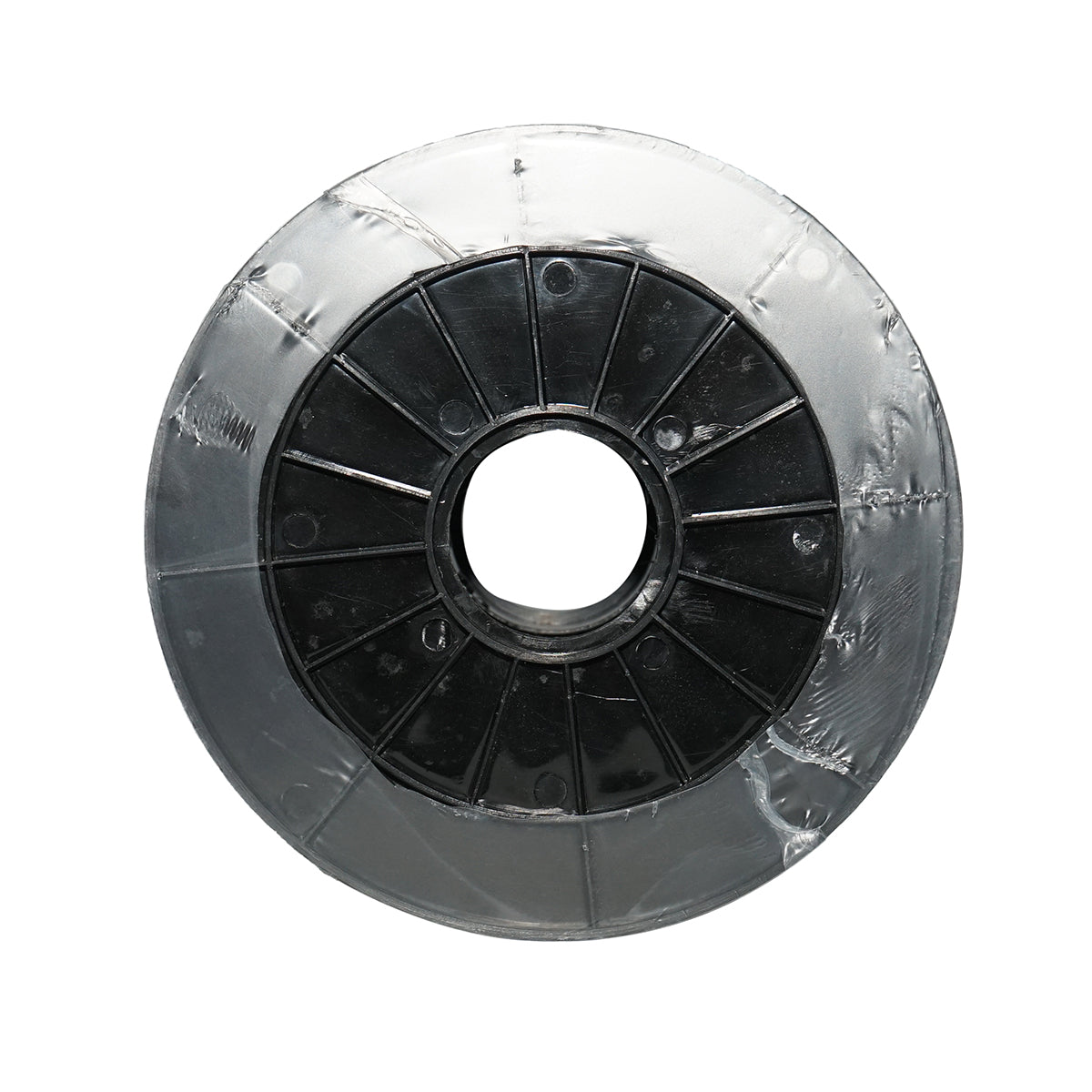Rotolo di filo elastico nero e bianco fi 7mm, 3x0.3mm acciaio inox SS, 4.5 Ohm/m recinzione elettrica 25m Breckner Germany - immagine 3