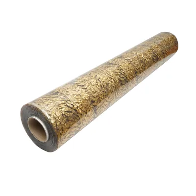 Rotolo pellicola protettiva per tavolo in PVC siliconato trasparente – modello foglie Materiale: PVC siliconato trasparente  Dimensioni rotolo: 1,00 × 20 m Breckner Germany - immagine 5