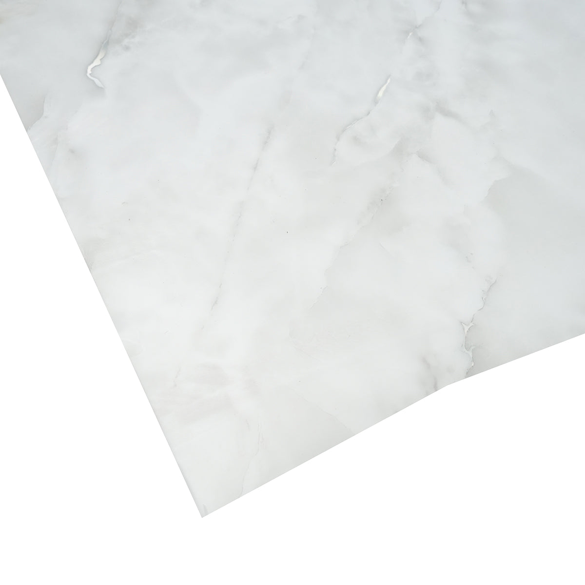 Rotolo pellicola protettiva per tavolo in PVC siliconato – modello marmo grigio Materiale: PVC siliconato decorativo  Dimensioni rotolo: 1,00 × 20 m Breckner Germany - immagine 4