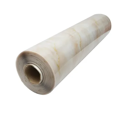 Rotolo pellicola protettiva per tavolo in PVC siliconato – modello marmo naturale Materiale: PVC siliconato decorativo  Dimensioni rotolo: 0,80 × 20 m Breckner Germany - immagine 5