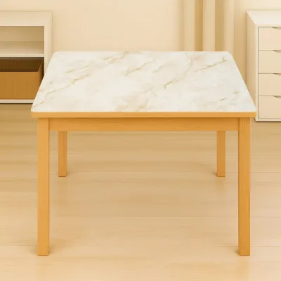 Rotolo pellicola protettiva per tavolo in PVC siliconato – modello marmo naturale Materiale: PVC siliconato decorativo  Dimensioni rotolo: 0,80 × 20 m Breckner Germany - immagine 3