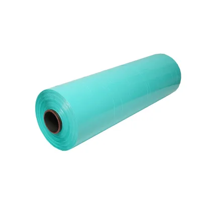 Rotolo Stretch Film per Rotoballe Verde Breckner Germany, 750mm x 1500m, 25 micron, Protezione UV, Agricolo, Imballaggio Fieno - immagine 2