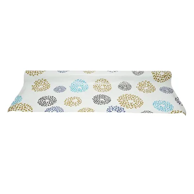 Rotolo tovaglia decorativa in PVC – modello cerchi multicolore Materiale: PVC con supporto tessile (45 g/m²)  Dimensioni rotolo: 1,37 × 20 m Breckner Germany - immagine 2