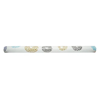 Rotolo tovaglia decorativa in PVC – modello cerchi multicolore Materiale: PVC con supporto tessile (45 g/m²)  Dimensioni rotolo: 1,37 × 20 m Breckner Germany - immagine 6