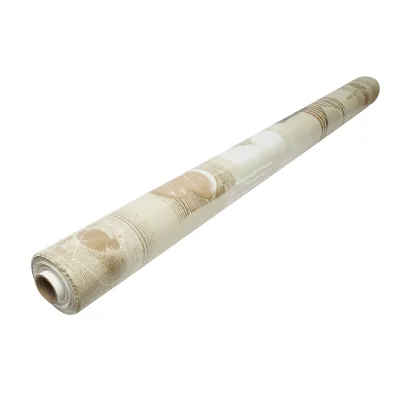 Rotolo tovaglia decorativa in PVC – modello cuori color crema Materiale: PVC con supporto tessile (45 g/m²)  Dimensioni rotolo: 1,37 × 20 m Breckner Germany - immagine 4
