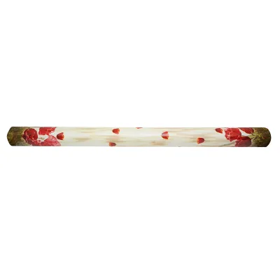 Rotolo tovaglia decorativa in PVC – modello floreale papaveri Materiale: PVC con supporto tessile (45 g/m²)  Dimensioni rotolo: 1,37 × 20 m Breckner Germany - immagine 6
