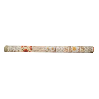 Rotolo tovaglia decorativa in PVC – modello floreale rustico Materiale: PVC con supporto tessile (45 g/m²)  Dimensioni rotolo: 1,37 × 20 m Breckner Germany - immagine 6