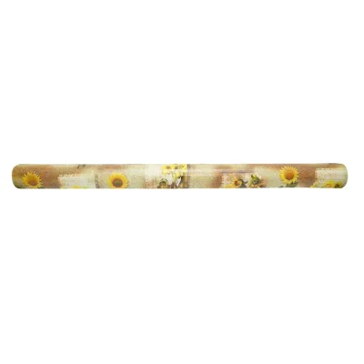 Rotolo tovaglia decorativa in PVC – modello girasole Materiale: PVC con supporto tessile (45 g/m²)  Dimensioni rotolo: 1,37 × 20 m Breckner Germany - immagine 6