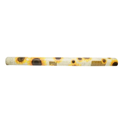 Rotolo tovaglia decorativa in PVC – modello girasole Materiale: PVC con supporto tessile (45 g/m²)  Dimensioni rotolo: 1,37 × 20 m Breckner Germany - immagine 6