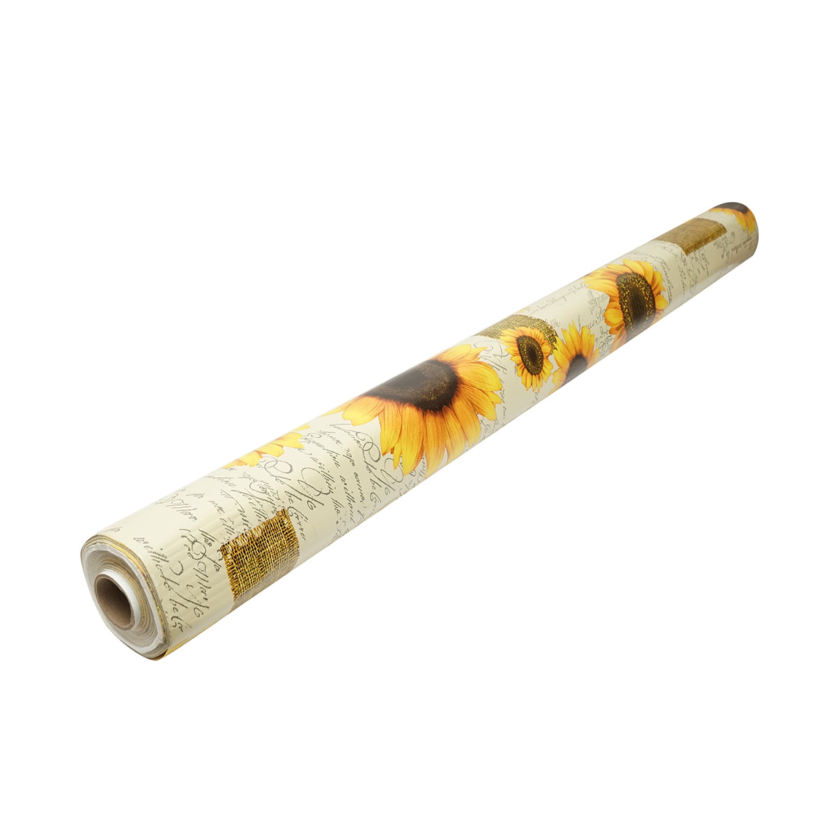 Rotolo tovaglia decorativa in PVC – modello girasole Materiale: PVC con supporto tessile (45 g/m²)  Dimensioni rotolo: 1,37 × 20 m Breckner Germany - immagine 4