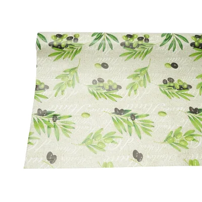 Rotolo tovaglia decorativa in PVC – modello mediterraneo Materiale: PVC con supporto tessile (45 g/m²)  Dimensioni rotolo: 1,37 × 20 m Breckner Germany - immagine 5