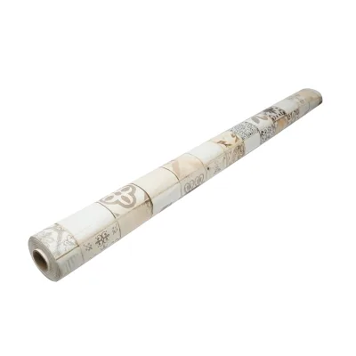 Rotolo tovaglia decorativa in PVC – modello mosaico naturale Materiale: PVC con supporto tessile (45 g/m²)  Dimensioni rotolo: 1,37 × 20 m Breckner Germany - immagine 4