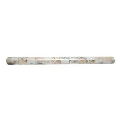 Rotolo tovaglia decorativa in PVC – modello mosaico naturale Materiale: PVC con supporto tessile (45 g/m²)  Dimensioni rotolo: 1,37 × 20 m Breckner Germany - immagine 6