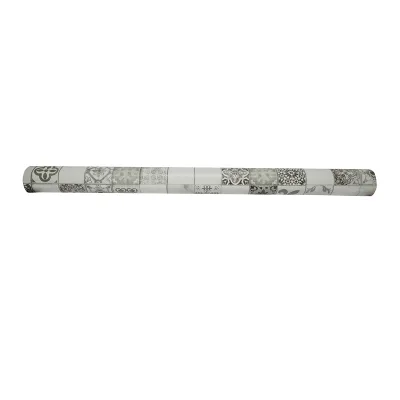 Rotolo tovaglia decorativa in PVC – modello mosaico vintage Materiale: PVC con supporto tessile (45 g/m²)  Dimensioni rotolo: 1,37 × 20 m Breckner Germany - immagine 6