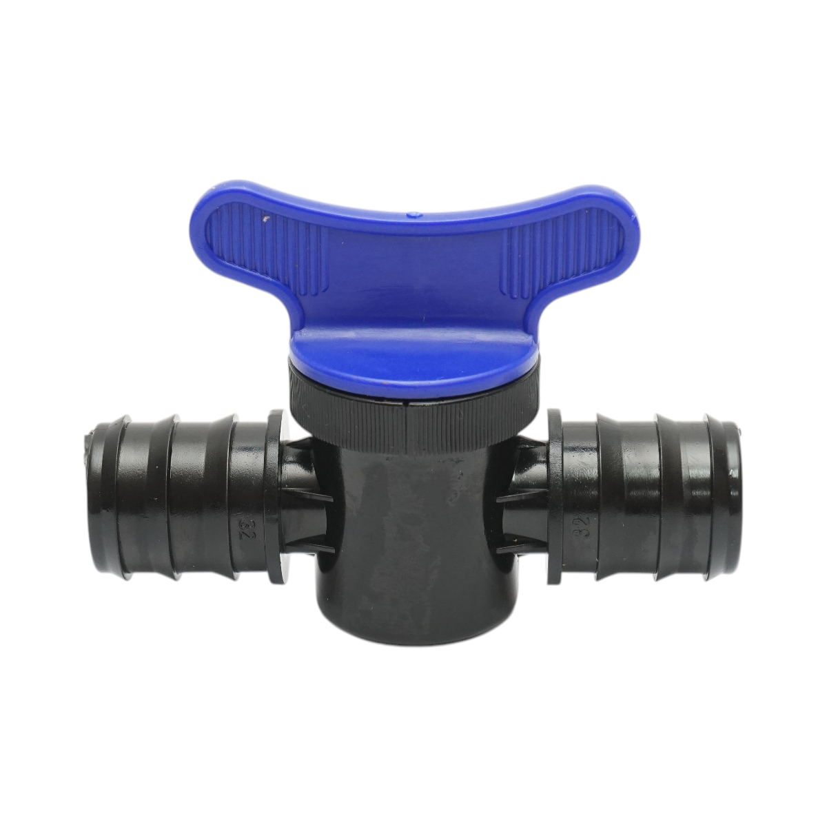 Rubinetto a goccia uguale 32x32 mm per sistemi di irrigazione