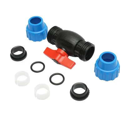 Rubinetto a sfera con giunto D25x3/4, PN16, per sistemi di irrigazione - immagine 3