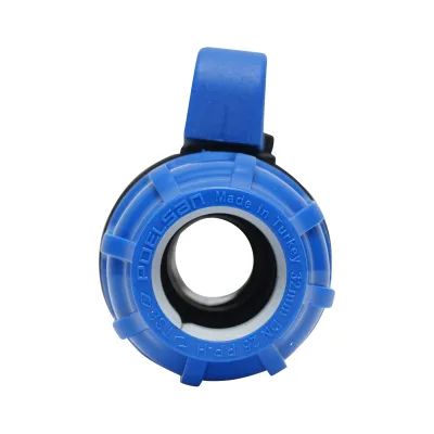 Rubinetto a sfera con giunto D32x32mm, PN10, per sistemi di irrigazione. - immagine 4