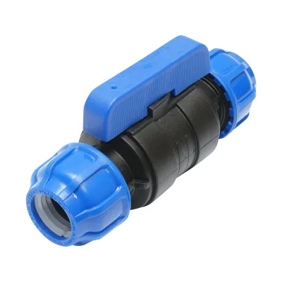 Rubinetto a sfera con giunto D32x32mm, PN10, per sistemi di irrigazione. - immagine 3