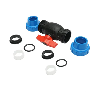 Rubinetto a sfera con giunto D40x1-1/4, PN16 per sistemi di irrigazione. - immagine 3